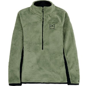 バートン レディース ジャケット・ブルゾン アウター AK Baker Hi-Loft 1/4-Zip Fleece Jacket - Women's Hedge Green