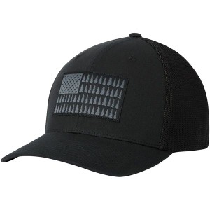 コロンビア レディース 帽子 アクセサリー Mesh Tree Flag Trucker Hat Black