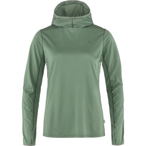 フェールラーベン レディース シャツ トップス Abisko Sun Hoodie - Women's Patina Green