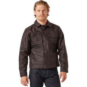 フィルソン メンズ ジャケット・ブルゾン アウター Cruiser Short Lined Jacket - Men's Dark Brown