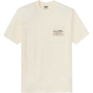 フィルソン メンズ Tシャツ トップス Embroidered Pocket Short-Sleeve T-Shirt - Men's Off White