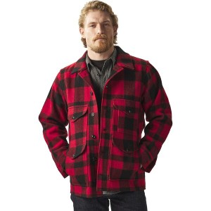 フィルソン メンズ ジャケット・ブルゾン アウター Mackinaw Cruiser Jacket - Men's Red/Black