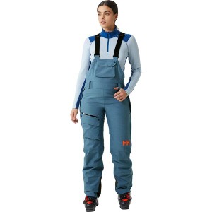 ヘリーハンセン レディース カジュアルパンツ ボトムス Powderqueen Bib Pant - Women's Blue Fog