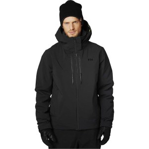 ヘリーハンセン メンズ ジャケット・ブルゾン アウター Alpha LifaLoft Jacket - Men's Black