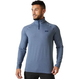 ヘリーハンセン メンズ Tシャツ トップス Verglas 1/2-Zip Top - Men's Ocean