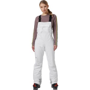 ヘリーハンセン レディース カジュアルパンツ ボトムス Legendary Insulated Bib Pant - Women's White