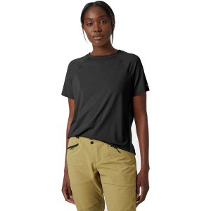 ヘリーハンセン レディース Tシャツ トップス Tech Trail Short-Sleeve T-Shirt - Women's Black