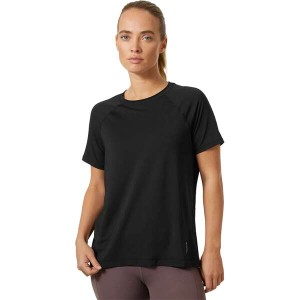 ヘリーハンセン レディース Tシャツ トップス Tech Trail Short-Sleeve T-Shirt - Women's Black2