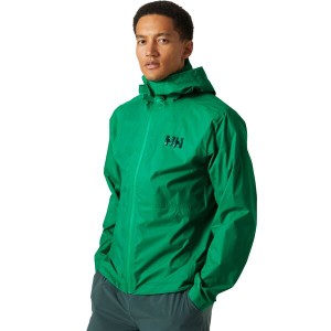 ヘリーハンセン メンズ ジャケット・ブルゾン アウター Verglas Micro Shell Jacket - Men's Evergreen