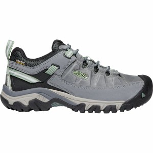 キーン レディース スニーカー シューズ Targhee III Waterproof Hiking Shoe - Women's Bleacher/Duck Green