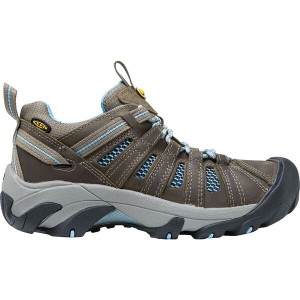 キーン レディース スニーカー シューズ Voyageur Hiking Shoe - Women's Brindle/Alaskan Blue