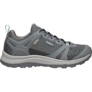 キーン レディース スニーカー シューズ Terradora II WP Hiking Shoe - Women's Steel Grey/Ocean Wave