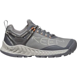 キーン レディース スニーカー シューズ Nxis Evo Waterproof - Women's Steel Grey/Keen Maple