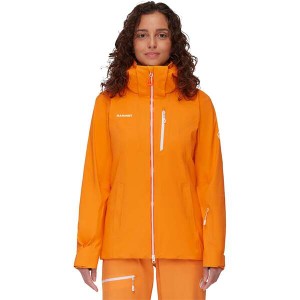 マムート レディース ジャケット・ブルゾン アウター Stoney HS Jacket - Women's Tangerine