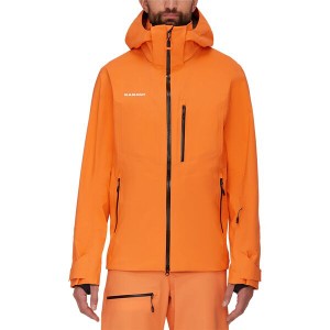 マムート メンズ ジャケット・ブルゾン アウター Stoney HS Jacket - Men's Tangerine/Black