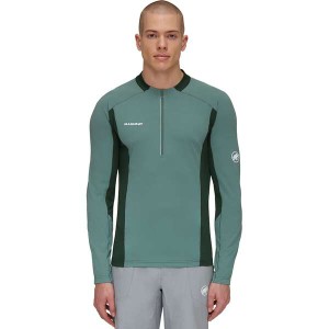 マムート メンズ Tシャツ トップス Aenergy FL Long-Sleeve - Men's Dark Jade-Woods