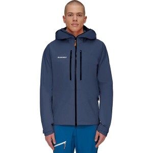 マムート メンズ ジャケット・ブルゾン アウター Taiss HS Hooded Jacket - Men's Marine