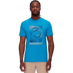 マムート メンズ Tシャツ トップス Trovat T-Shirt Mammut - Men's Glacier Blue