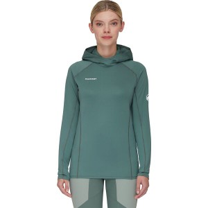 マムート レディース シャツ トップス Selun FL Sun Hoodie - Women's Neo Mint