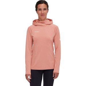 マムート レディース シャツ トップス Selun FL Sun Hoodie - Women's Quartz Dust