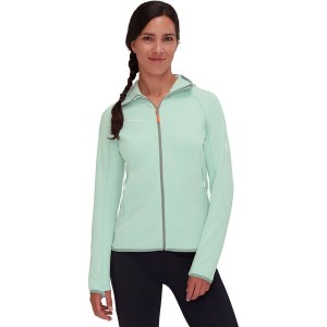 マムート レディース Tシャツ トップス Aconcagua ML Hooded Jacket - Women's Neo Mint