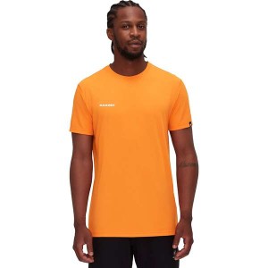 マムート メンズ Tシャツ トップス Massone Sport T-Shirt - Men's Dark Tangerine