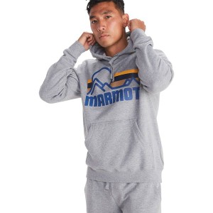 マーモット メンズ パーカー・スウェット アウター Coastal Hoodie - Men's Grey Heather