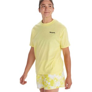 マーモット レディース Tシャツ トップス Sunshine Short-Sleeve T-Shirt - Women's Light Yellow