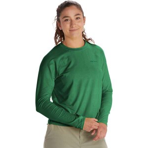 マーモット レディース Tシャツ トップス Windridge Long-Sleeve Top - Women's Clover