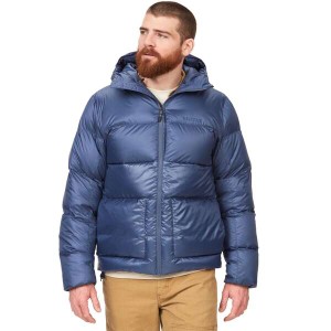 マーモット メンズ ジャケット・ブルゾン アウター Guides Down Hooded Jacket - Men's Storm