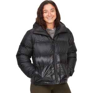 マーモット レディース ジャケット・ブルゾン アウター Guides Down Hooded Jacket - Women's Black