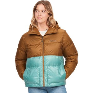 マーモット レディース ジャケット・ブルゾン アウター Guides Down Hooded Jacket - Women's Hazel/Blue Agave