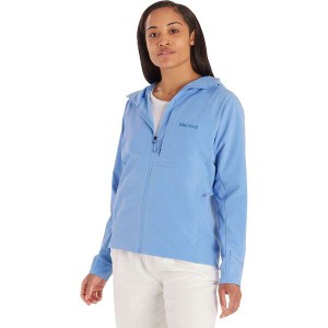 マーモット レディース ジャケット・ブルゾン アウター Pinnacle DriClime Hoodie - Women's Blue Bonnet