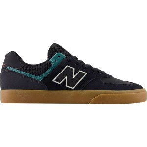 ニューバランス メンズ スニーカー シューズ Numeric 574V Shoe - Men's Black/Vintage Teal