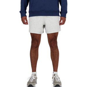 ニューバランス メンズ カジュアルパンツ ボトムス Athletics French Terry 5in Short - Men's Grey