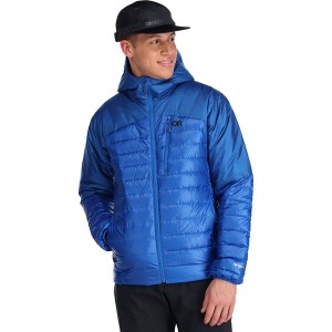 アウトドアリサーチ メンズ ジャケット・ブルゾン アウター Helium Down Hooded Jacket - Men's Classic Blue