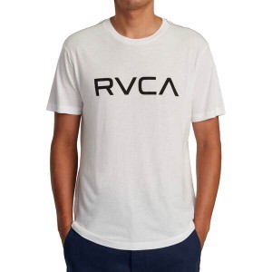 ルーカ メンズ Tシャツ トップス Big RVCA T-Shirt - Men's Antique White