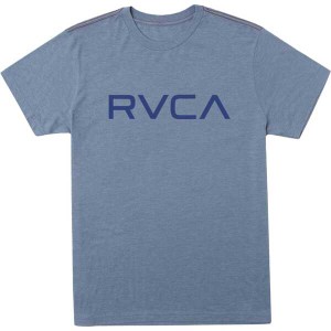 ルーカ メンズ Tシャツ トップス Big RVCA T-Shirt - Men's Industrial Blue