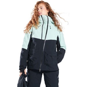 ロキシー レディース ジャケット・ブルゾン アウター GORE-TEX Stretch Purelines Snow Jacket - Women's Cameo Green