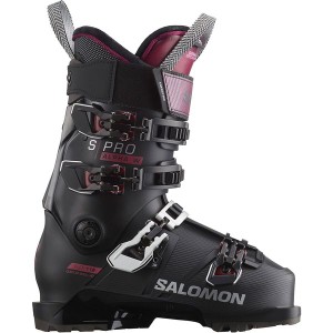 サロモン レディース ブーツ・レインブーツ シューズ S/Pro Alpha 110 EL Ski Boot - 2023 - Women's Black/Cordovan/Silver