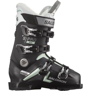 サロモン レディース ブーツ・レインブーツ シューズ S/Pro MV 80 Cs GW Ski Boot - 2024 - Women's Black/White Moss/Silver Metallic