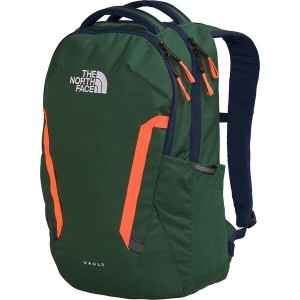 ノースフェイス メンズ バックパック・リュックサック バッグ Vault 26L Backpack Pine Needle/Summit Navy/Power Orange
