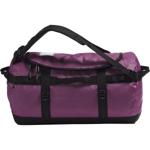 ノースフェイス メンズ ボストンバッグ バッグ Base Camp S 50L Duffel Bag Black Currant Purple/TNF Black