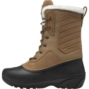 ノースフェイス レディース ブーツ・レインブーツ シューズ Shellista IV Mid Waterproof Boot - Women's Utility Brown/TNF Black