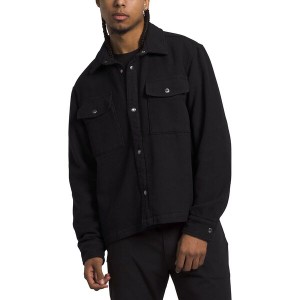 ノースフェイス メンズ シャツ トップス Valley Twill Utility Shacket - Men's TNF Black