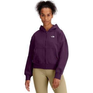 ノースフェイス レディース パーカー・スウェット アウター Evolution Full-Zip Hoodie - Women's Black Currant Purple