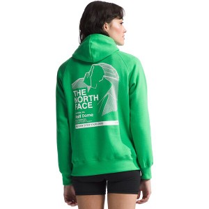 ノースフェイス レディース パーカー・スウェット アウター Places We Love Hoodie - Women's Optic Emerald/TNF White