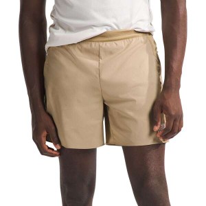 ノースフェイス メンズ ハーフパンツ・ショーツ 水着 Summer LT 6in Short - Men's Khaki Stone/Vivid Flame