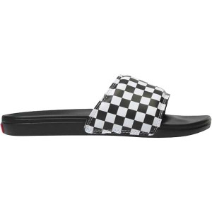 バンズ メンズ サンダル シューズ La Costa Slide-On Sandal - Men's (Checkerboard) True White/Black