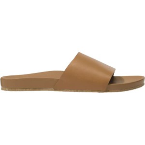 バンズ レディース サンダル シューズ Decon Slide Sandal - Women's (Leather) Chipmunk [LLT]